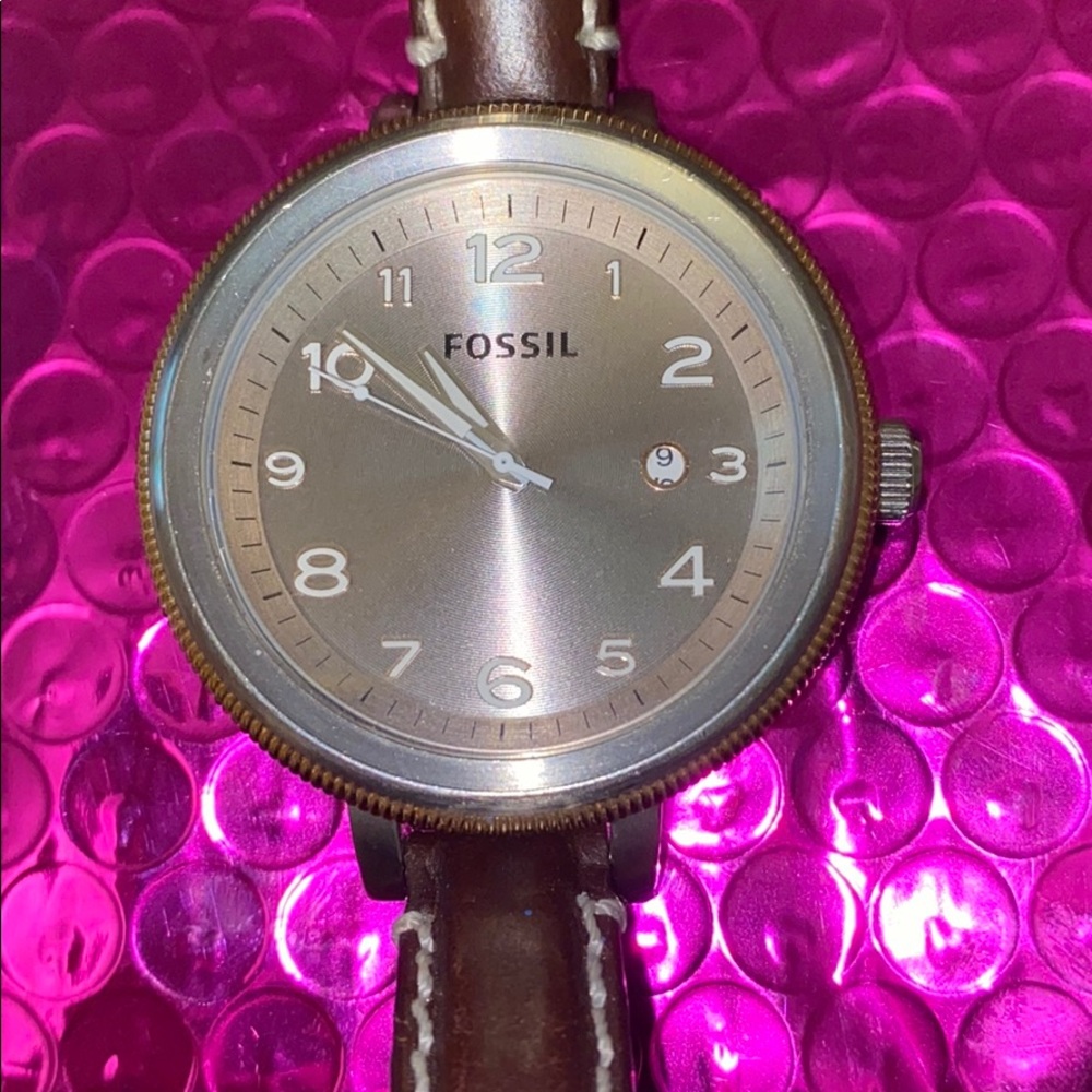 Fossil Bridgette Grey Dial Watch AM4304💕💕